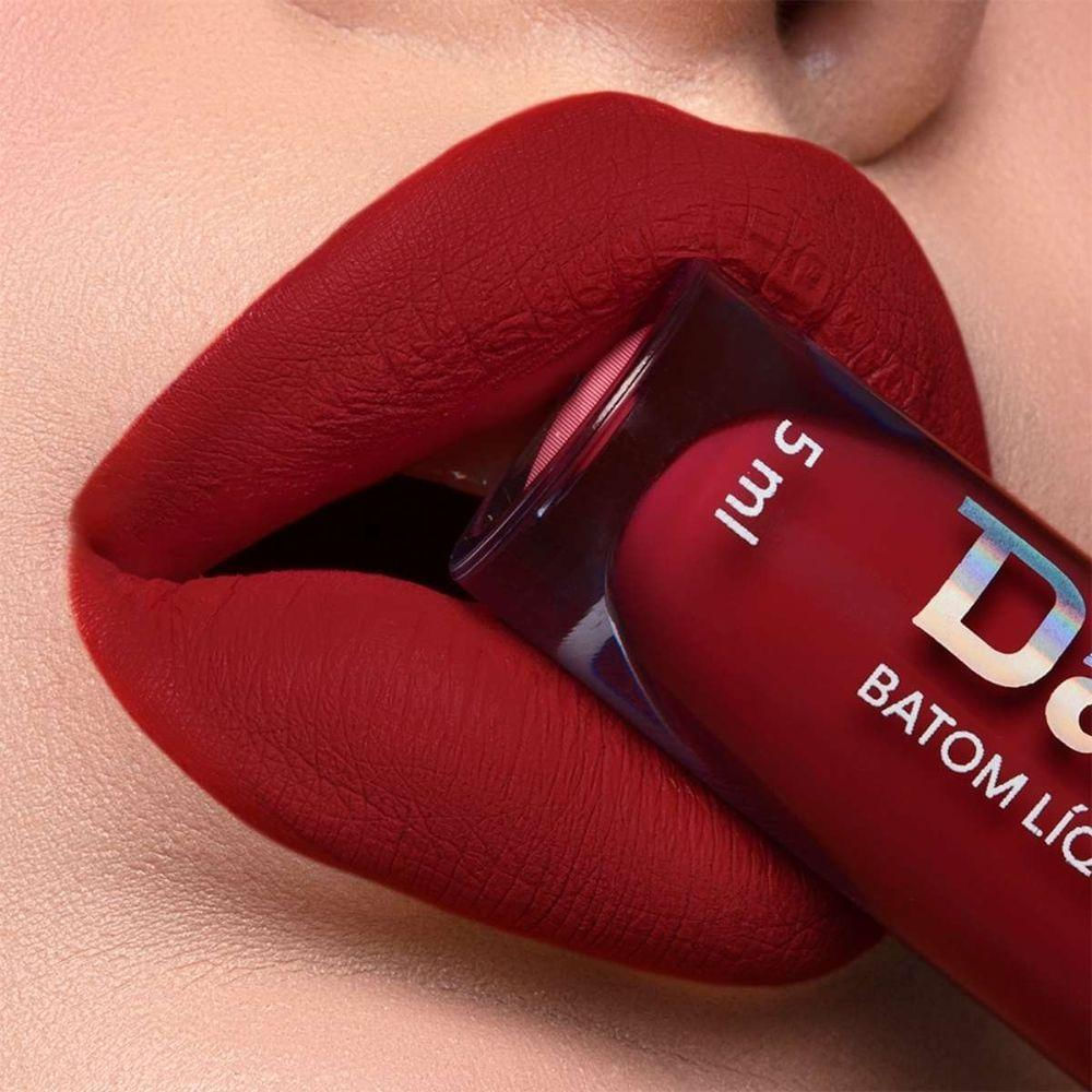 Batom Líquido Matte 4g Dailus Acabamento Matte Perfeito e Alta Fixação Ballet