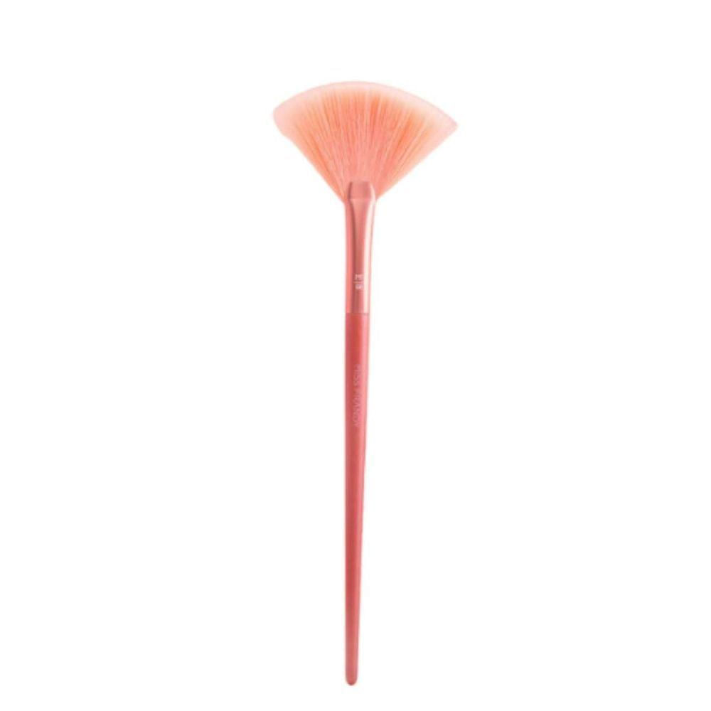 Pincel De Iluminador Leque Mf08 | Aplicação Precisa | Linha Squad | Miss Frandy