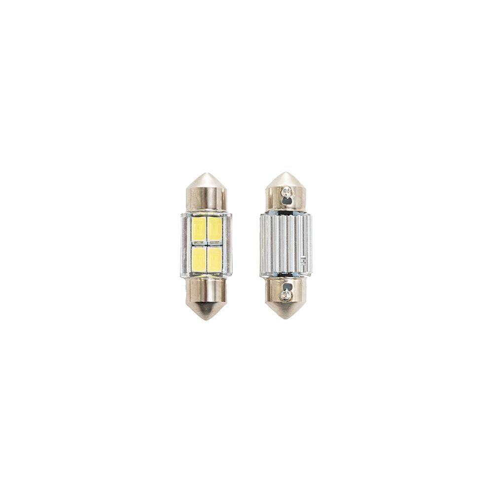 Lâmpada Led Automotiva Miniatura Branco Fuxo De 80 Lumens