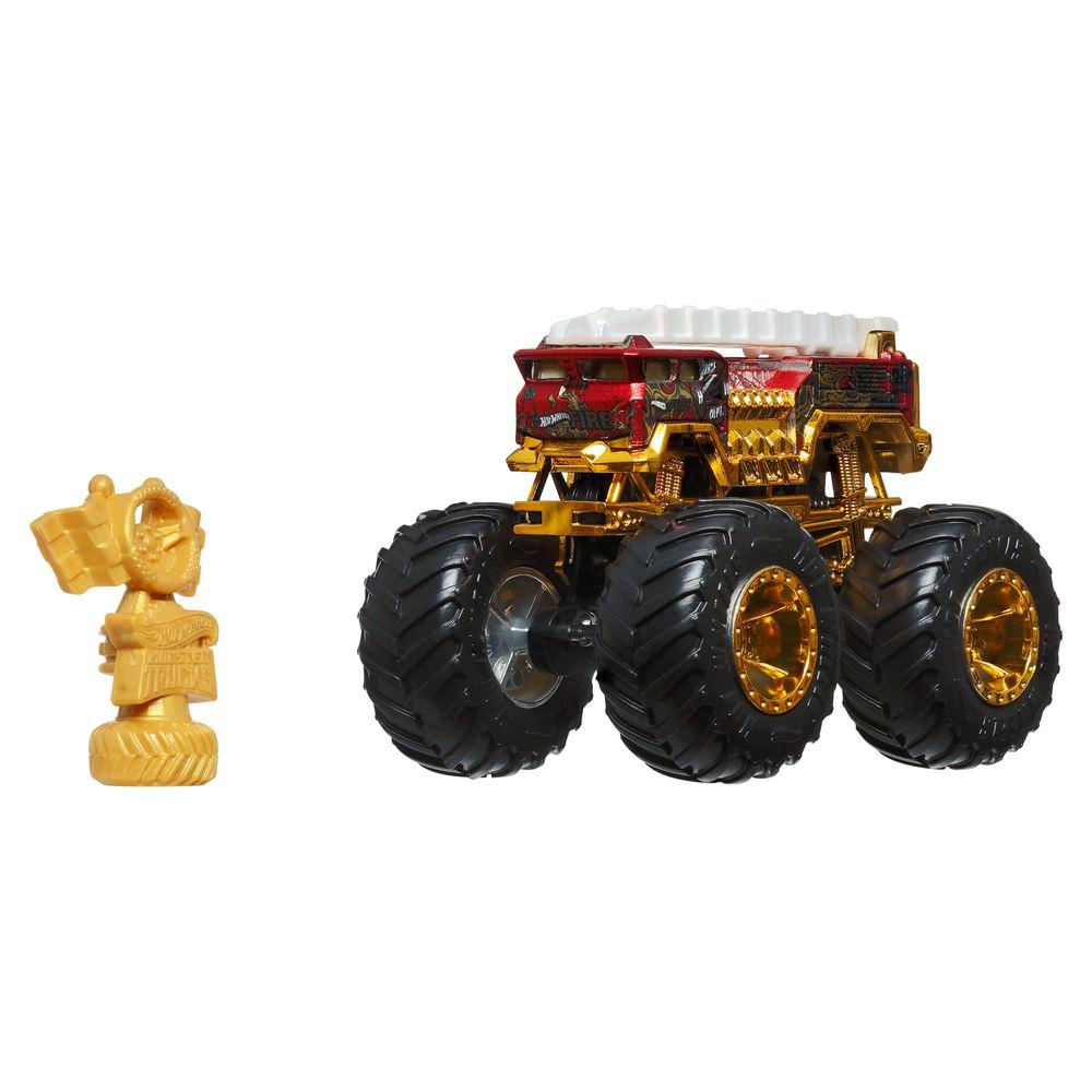 Hot Wheels Monster Trucks Troféu Bigfoot 5 Alarm - Mattel