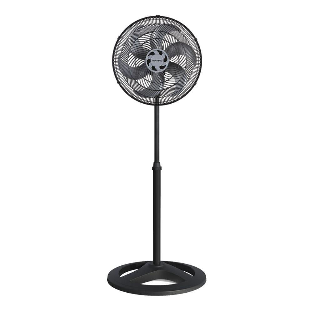 Ventilador Ventisol Coluna Turbo 6 40cm 127v Preto