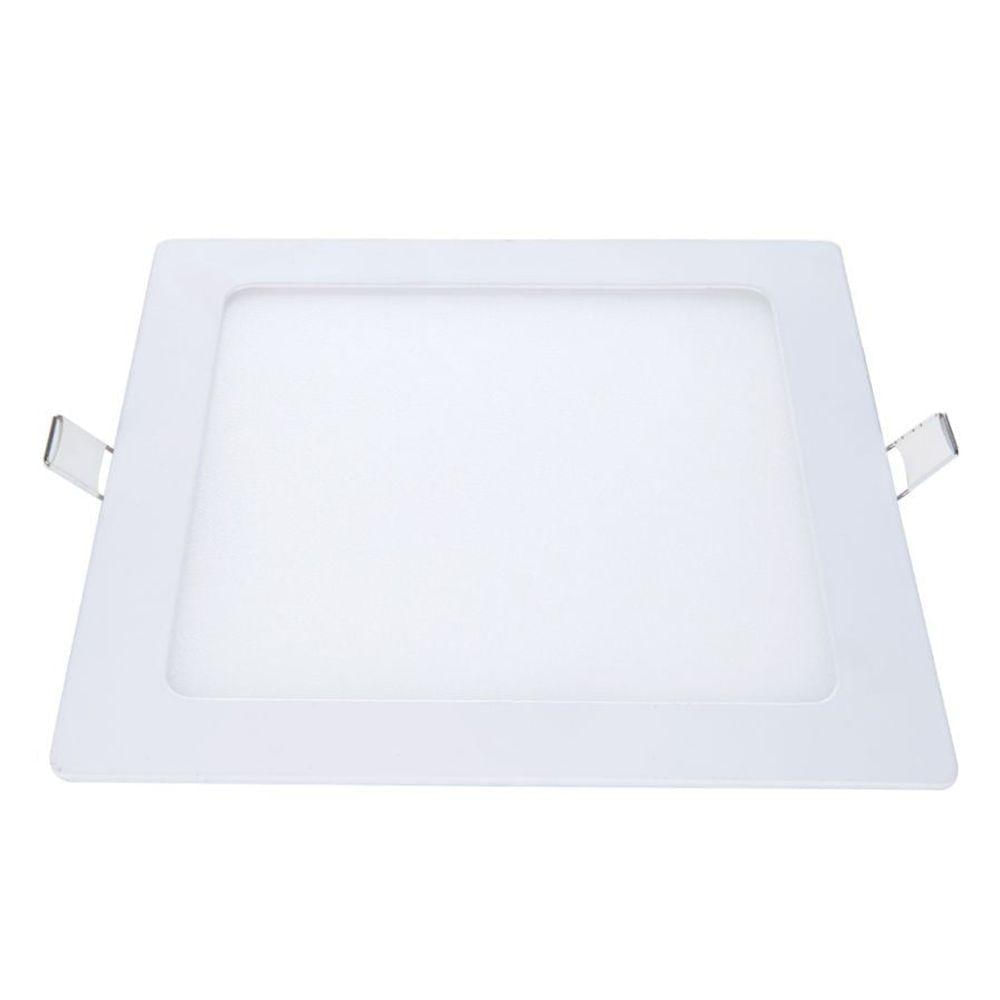 Painel Pop Embutir Quadrado Avant - 17x17 - 12w - 4000k Luz Neutra