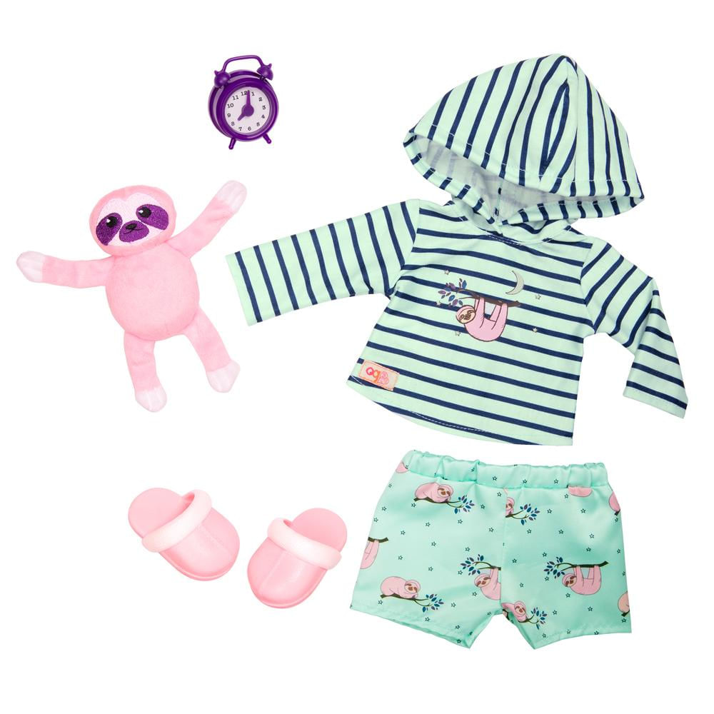 Conjunto de Roupa Our Generation Pijama Sleepy Sloth