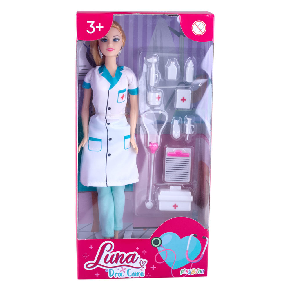 Boneca Luna Dra. Care CV244130 PF