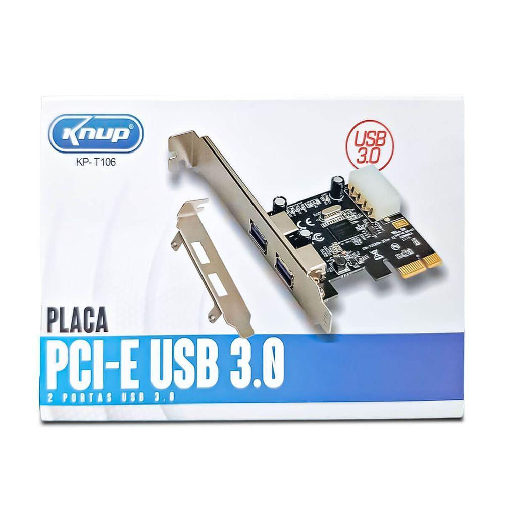 Placa Pci-e Usb 3.0 Compatível Com Windows E Linux Kernel