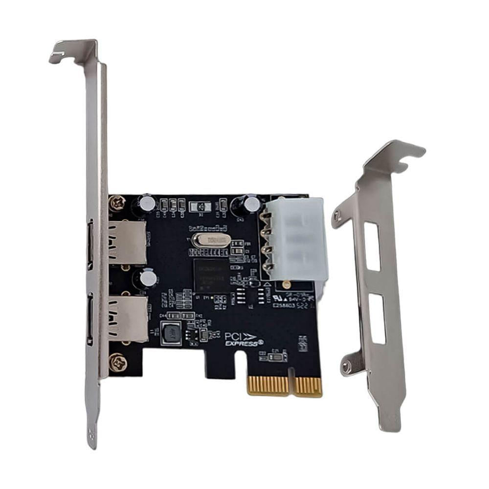 Placa Pci-e Usb 3.0 Compatível Com Windows E Linux Kernel