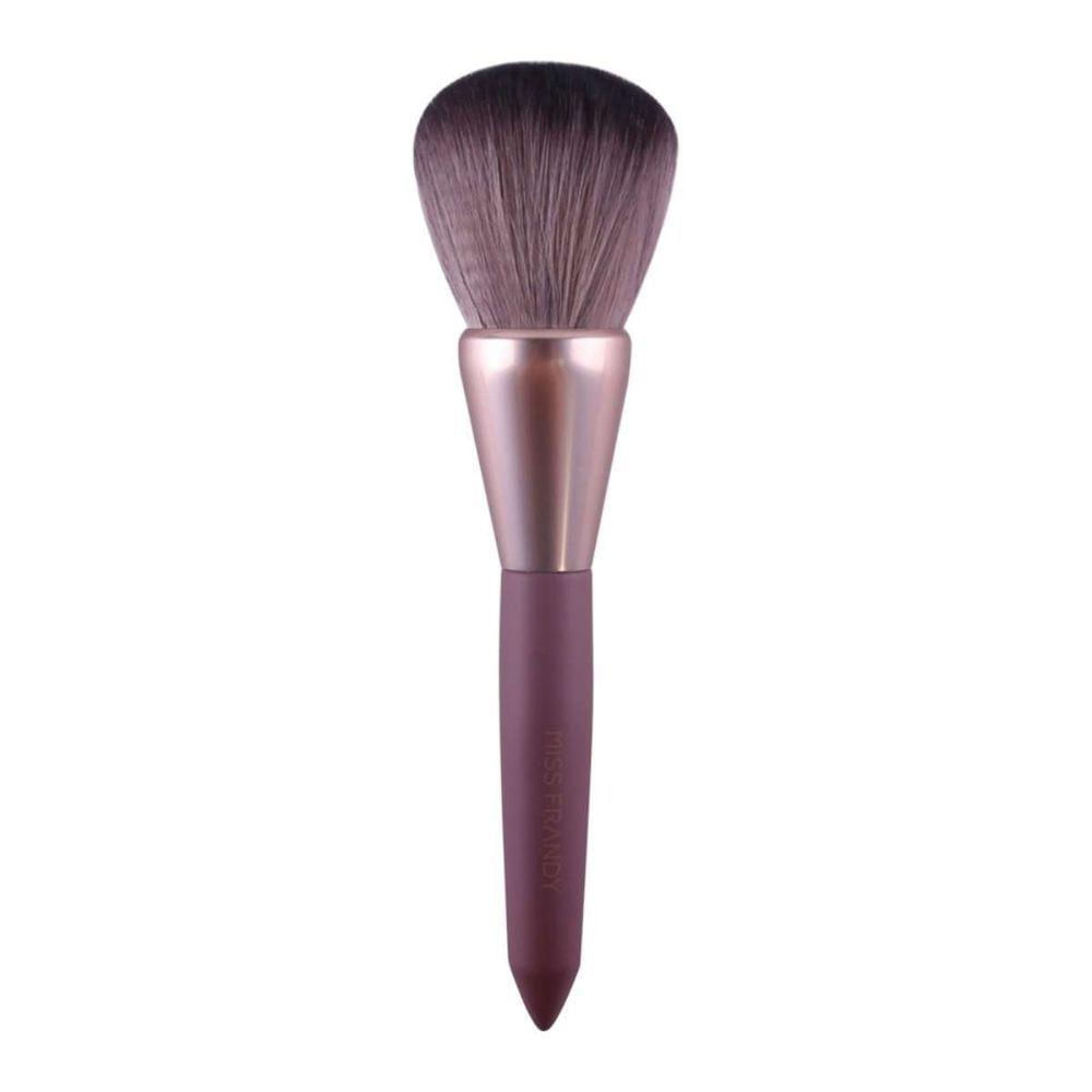 Pincel De Pó Arredondado G Marsala Rm12501 | Miss Frandy | Aplicação Uniforme E Acabamento Natural