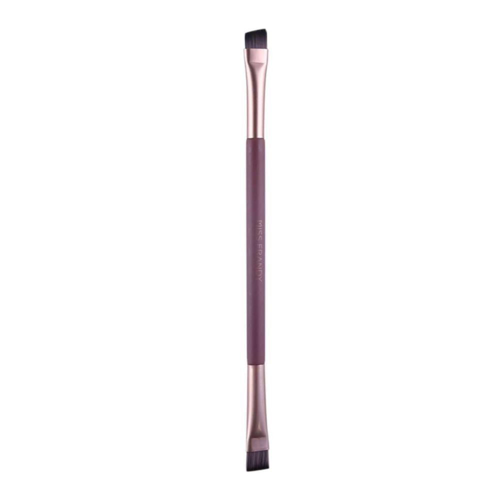 Pincel Duplo Chato Chanfrado E Chato Reto Marsala Rm12525 | Miss Frandy | Precisão E Versatilidade