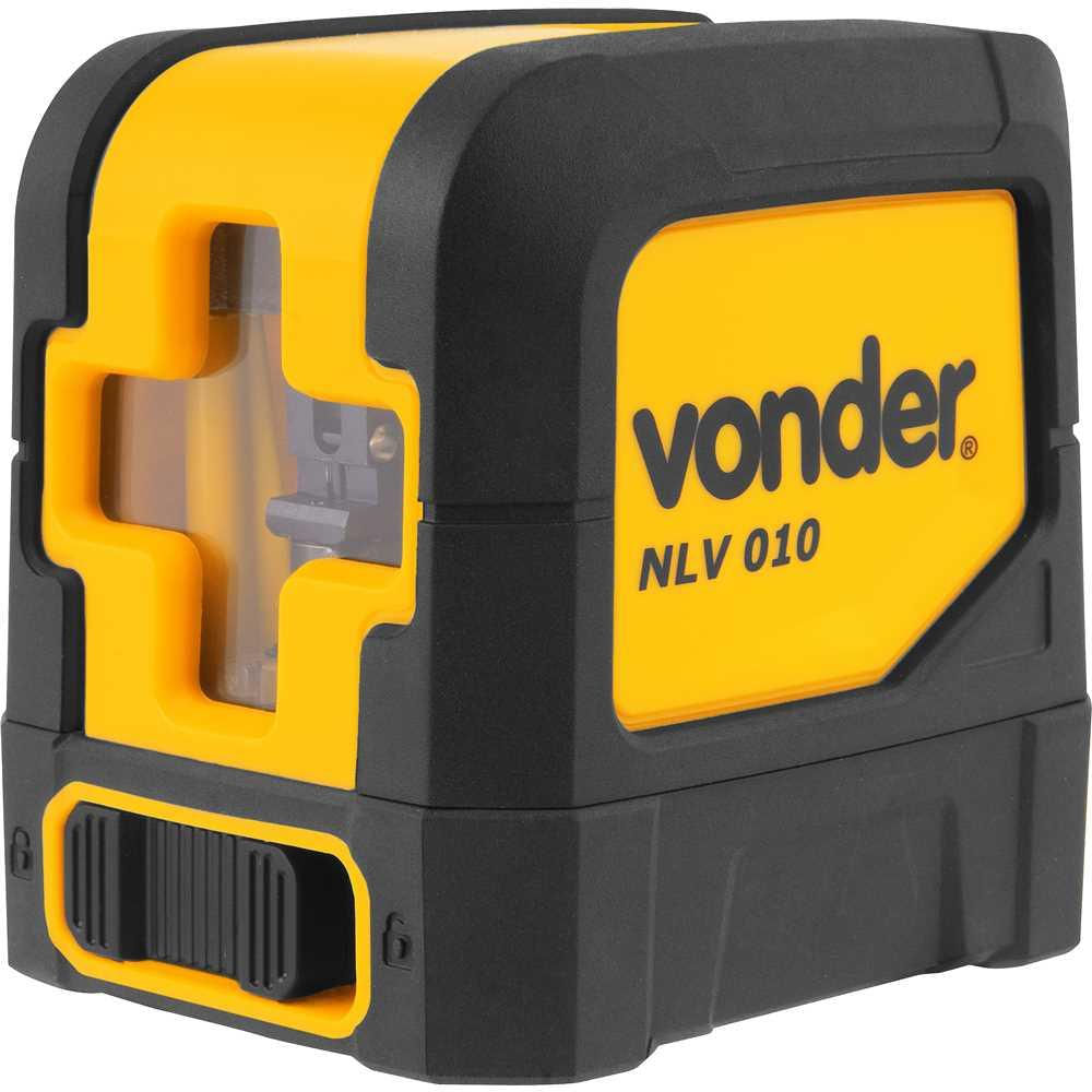 Nível a Laser 2 Linhas com Alcance de 10 Metros NLV010 Vonder com Suporte Magnético
