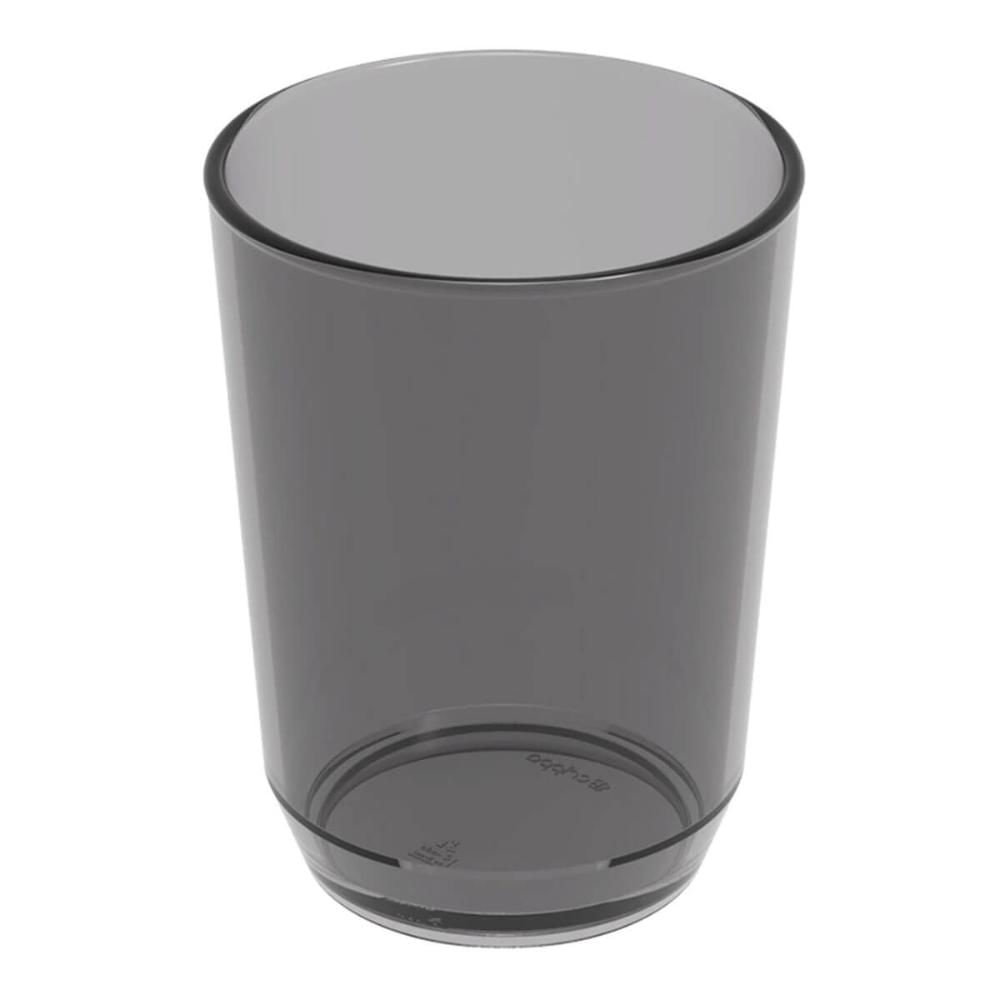 Copo Crippa 500ml Plástico Fumê Suco Água Bebidas Escolar