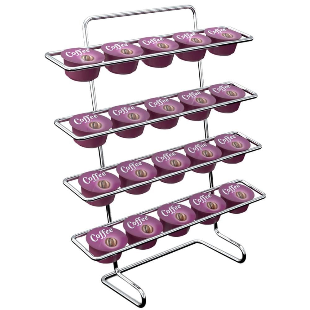 Porta Cápsulas Suporte para Cápsulas de Café Organizador Mesa