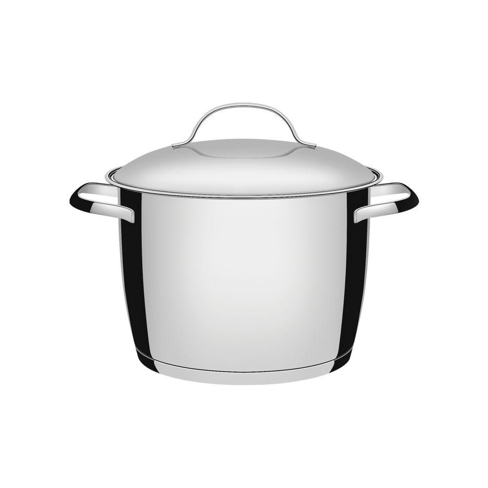 Caldeirão Tramontina Allegra Em Aço Inox Com Fundo Triplo 24 Cm 7,5 L