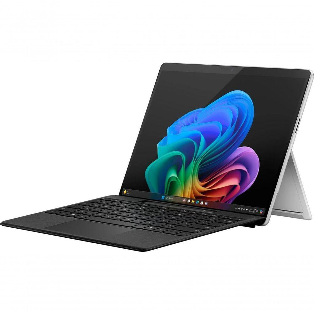 Surface Pro Copilot+ Pc Snapdragon X Elite Tela 13' Uhd Tablet Com Caneta E Teclado Ssd 512gb Nvme Ram 16gb Microsoft
