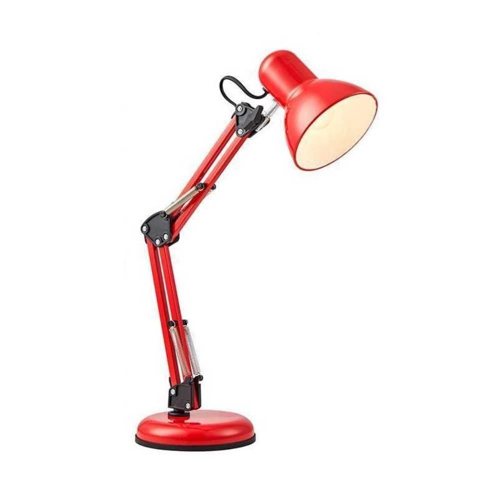 Abajur De Mesa Articulado E27 Vermelho Startec