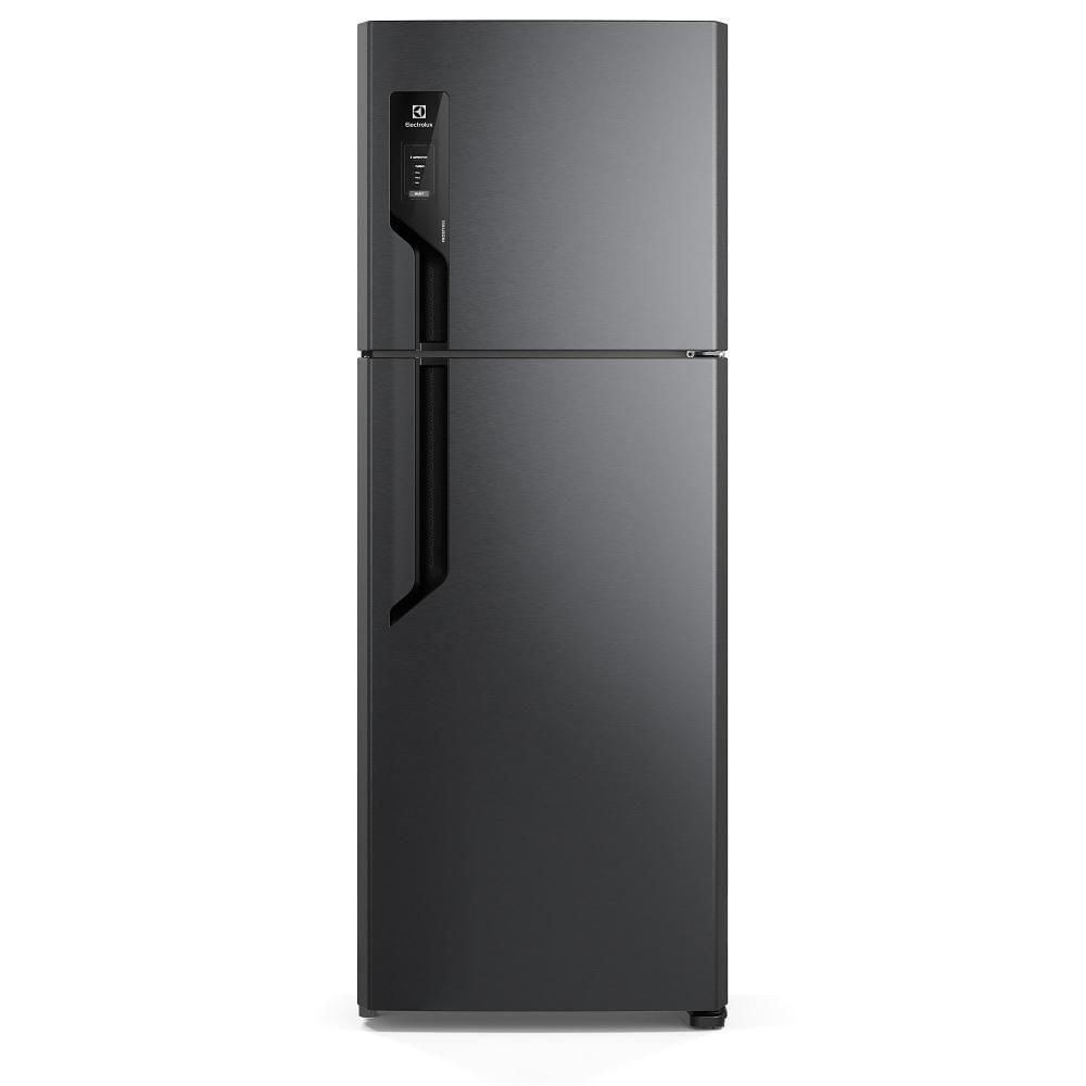 Geladeira Electrolux 480L Frost Free Duplex Com Autosense Efficient Black Inox TF71B 110V