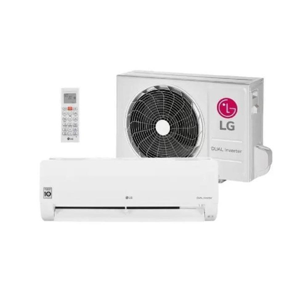 Ar Condicionado Split LG Hi Wall Dual Voice Inverter 12.000 Btu/h Quente E Frio Monofásico Branco S3-W12JA31A 220V