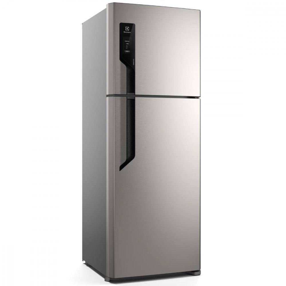 Geladeira Electrolux Frost Free Com AutoSense 480L Efficient Duplex Inox Look TF71S 480L 110V