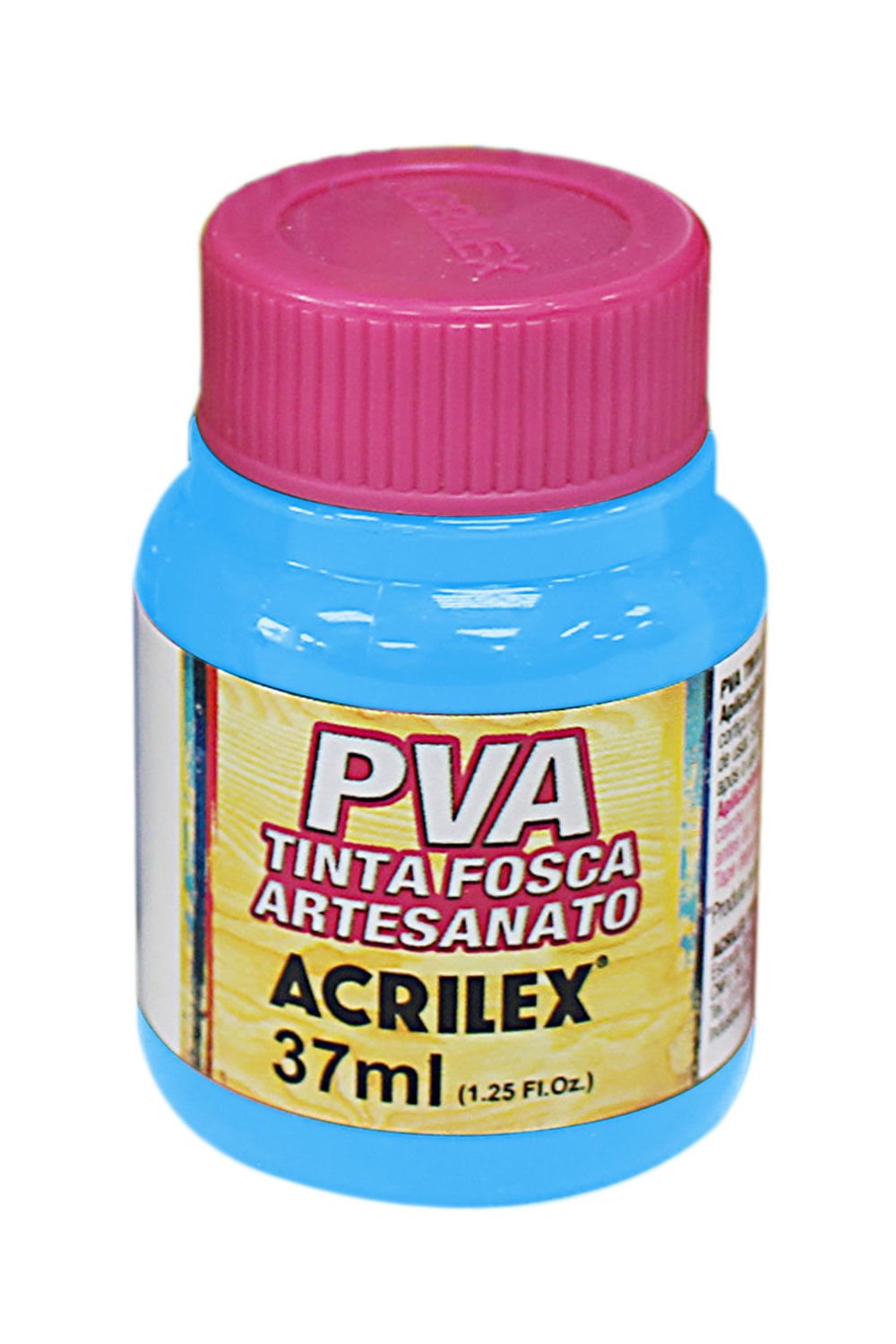 Tinta Pva Fosca para Artesanato 37ml Azul Celeste
