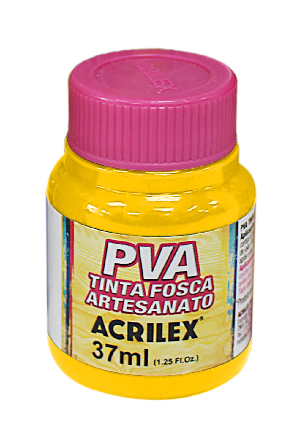 Tinta Pva Fosca para Artesanato 37ml Amarelo Ouro