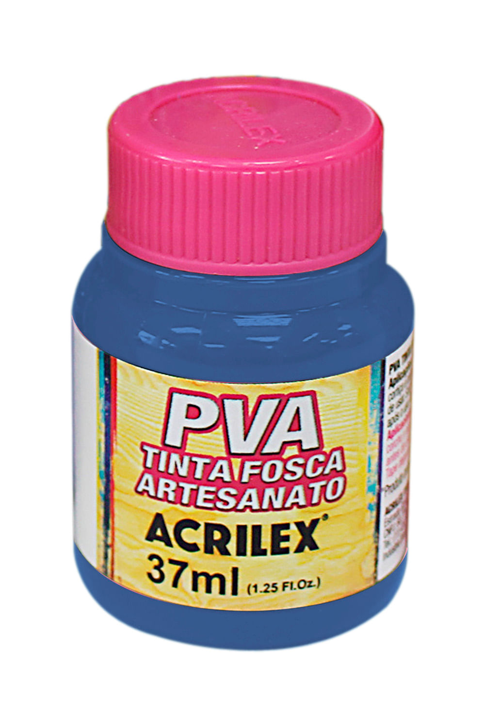 Tinta Pva Fosca para Artesanato 37ml Azul Turquesa