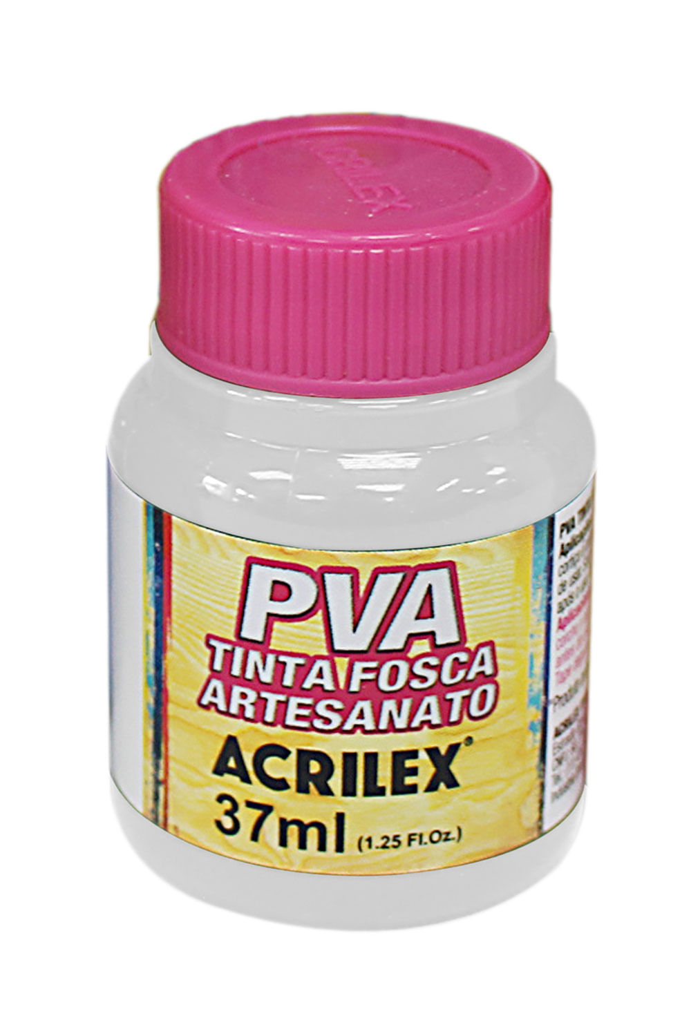 Tinta Pva Fosca para Artesanato 37ml Branca