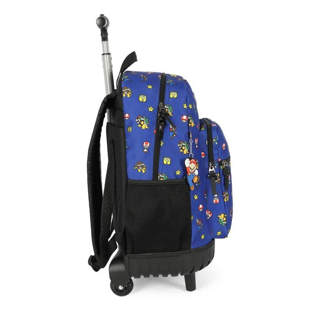 Mochilete Com Carrinho Azul - Unico Azul