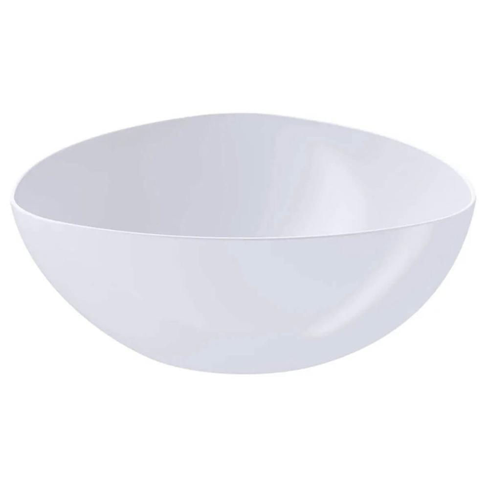 25 Saladeiras para Buffet 2,5L Tigelas Plástico Triangulares