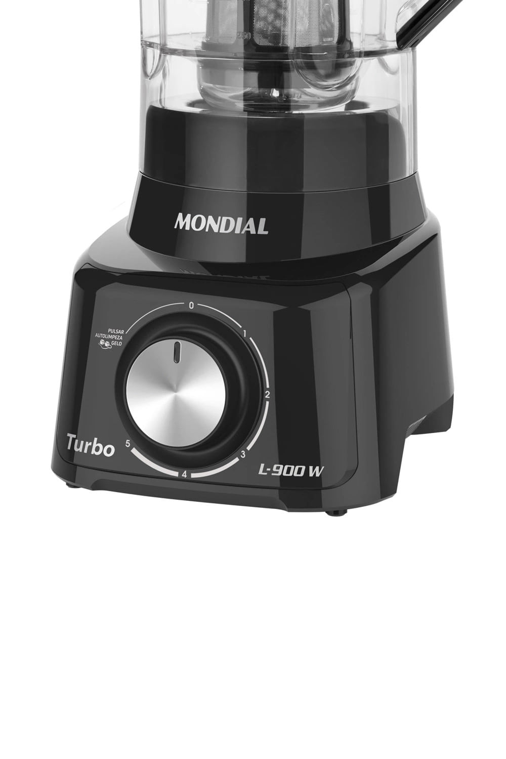 Liquidificador Mondial Turbo Full Black L-900-FB Preto - 220V