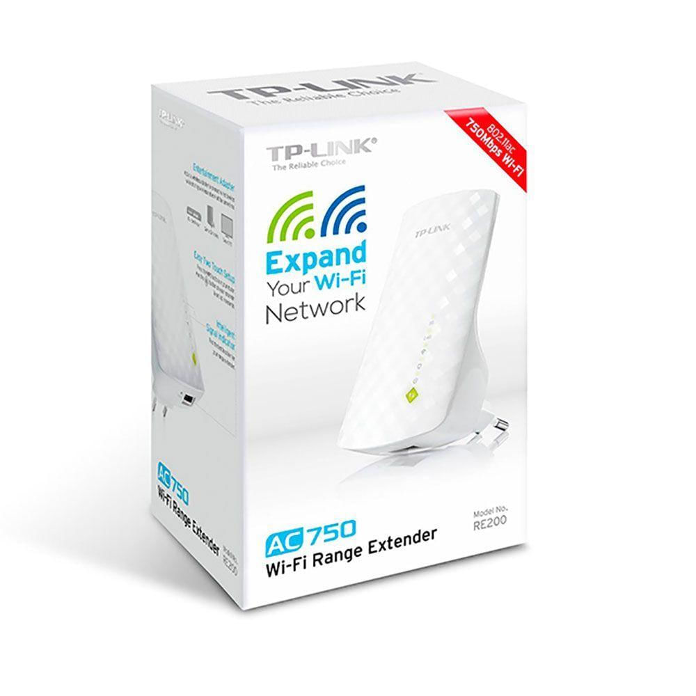 Extensor De Area Wireless Tp-link Re200 Ac750 Mbps Dual...