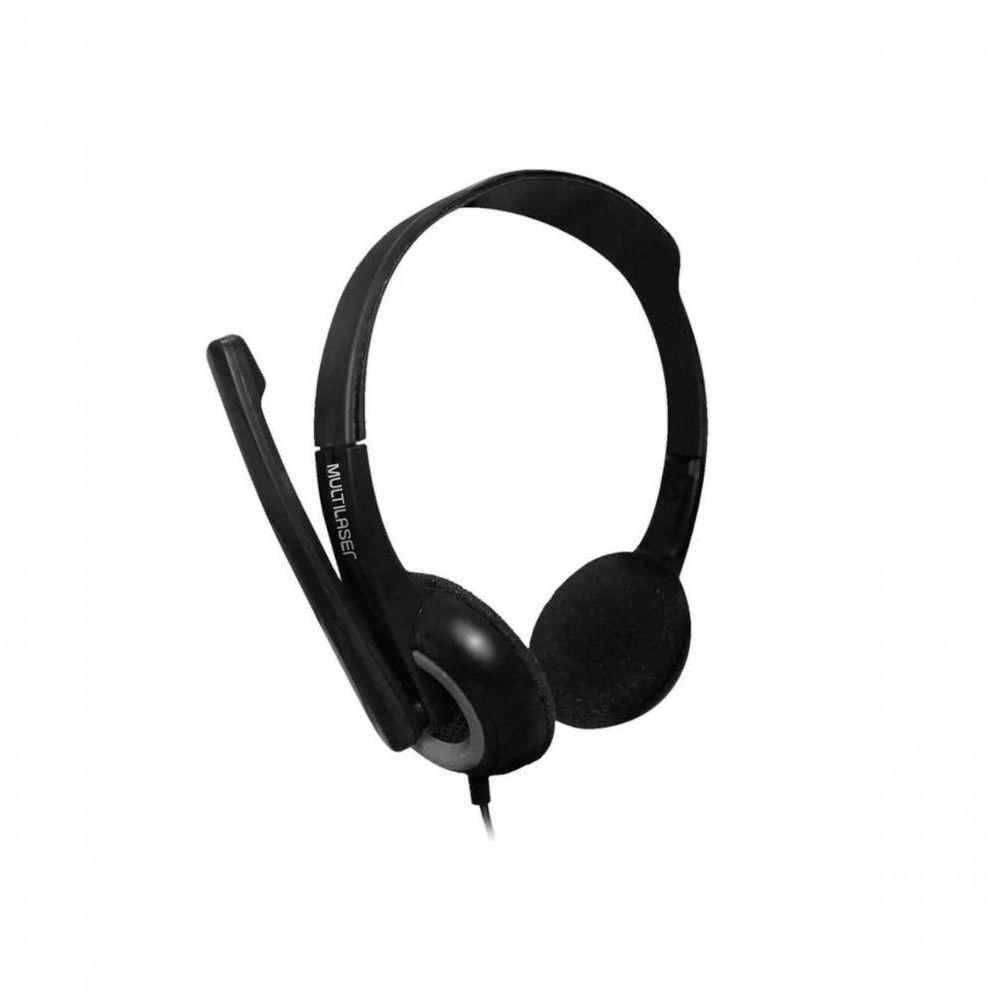 Headset Multilaser Ph367 Basic Conexão P3 Preto