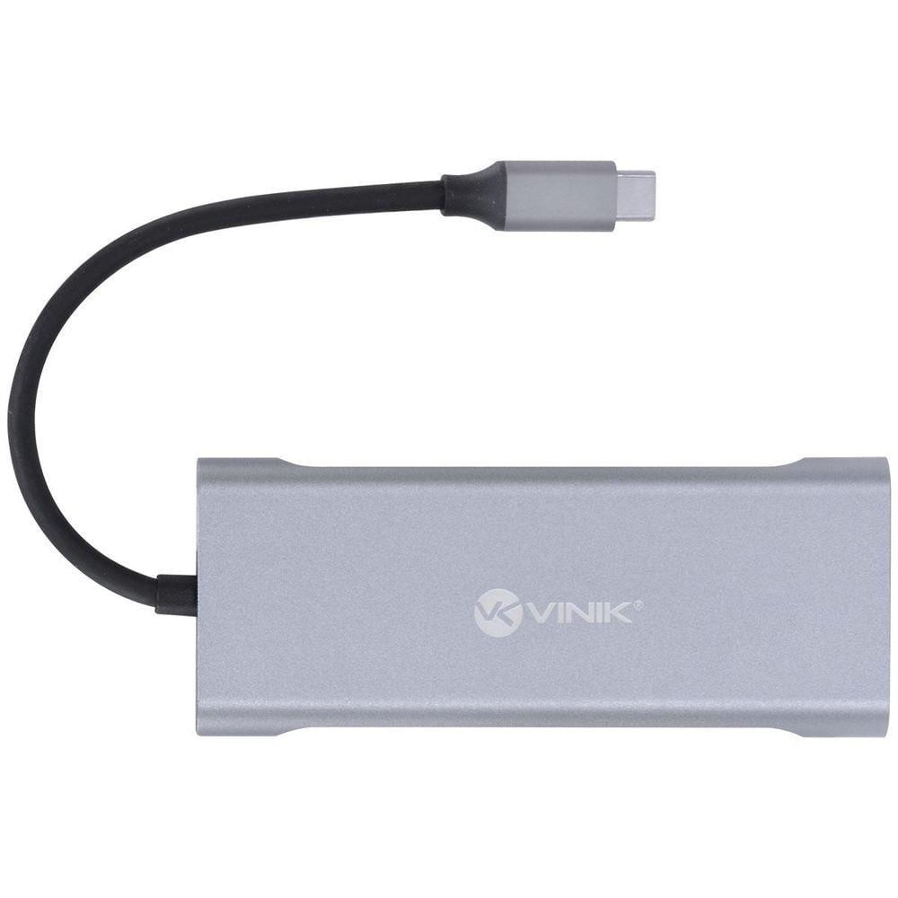 Hub Usb Tipo C / Type C 7 Em 1 Com 3 Usb 3.0 + Leitor...