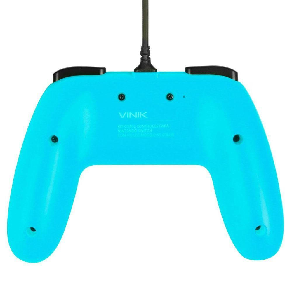 Kit Com 2 Controles Usb Switch/nintendo Switch - Vinik...