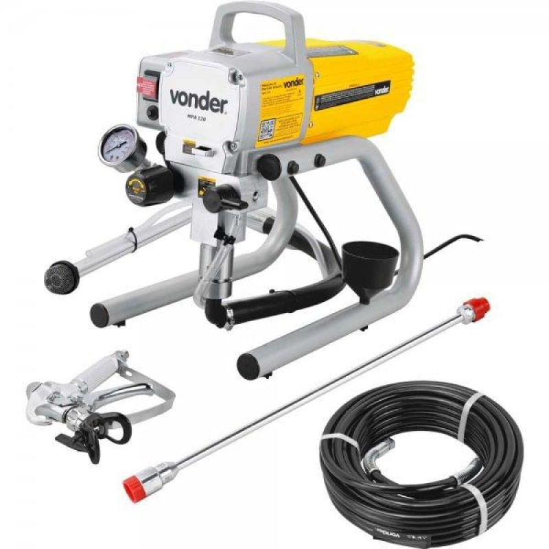 Maquina de Pintura Sistema Airless Mpa120 1,2hp 900w 220v Vonder