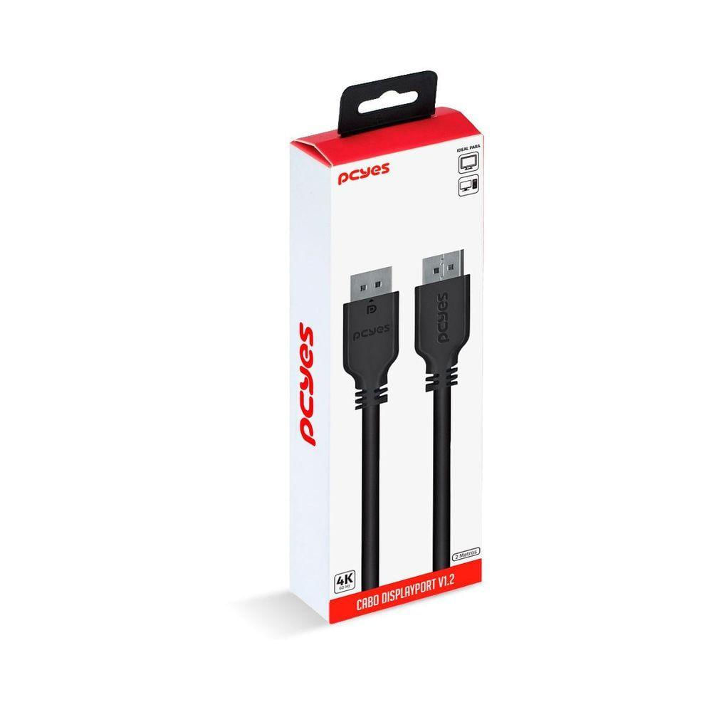 Cabo Displayport Macho 2 Metros - Pdpm-2