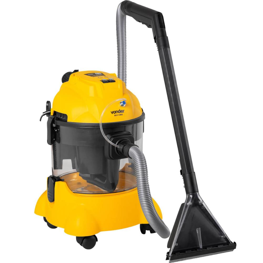 Extratora para Limpeza Aspirador Tambor Vonder 127V 10L Amarelo e Preto ELV1300