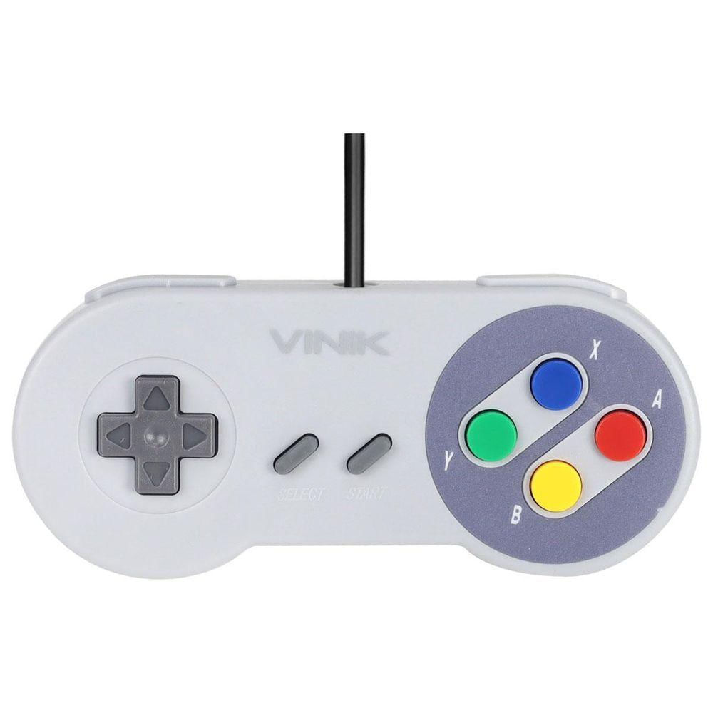 Controle Pc Usb Nintendo Super Famicom/super Nes - Retrô -