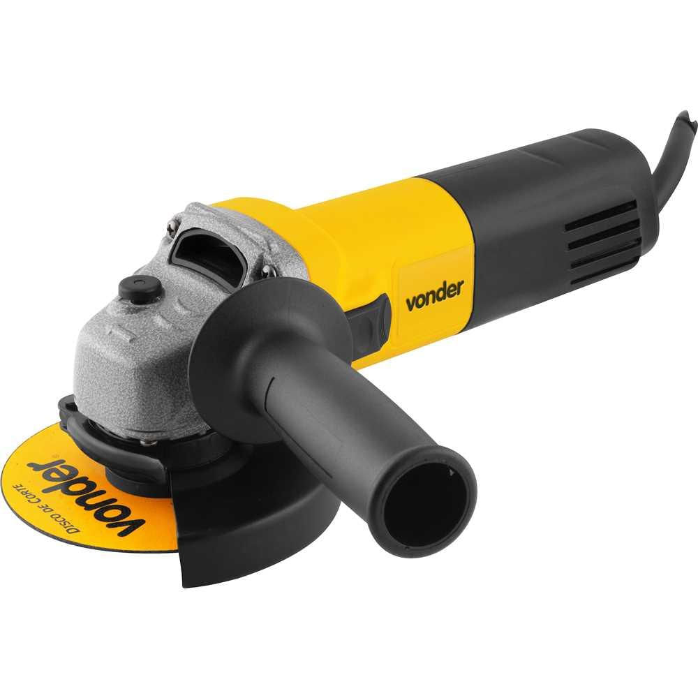 Esmerilhadeira Angular 4.1/ 2 Vonder EAV650 220V com 3 Discos de Corte 650W