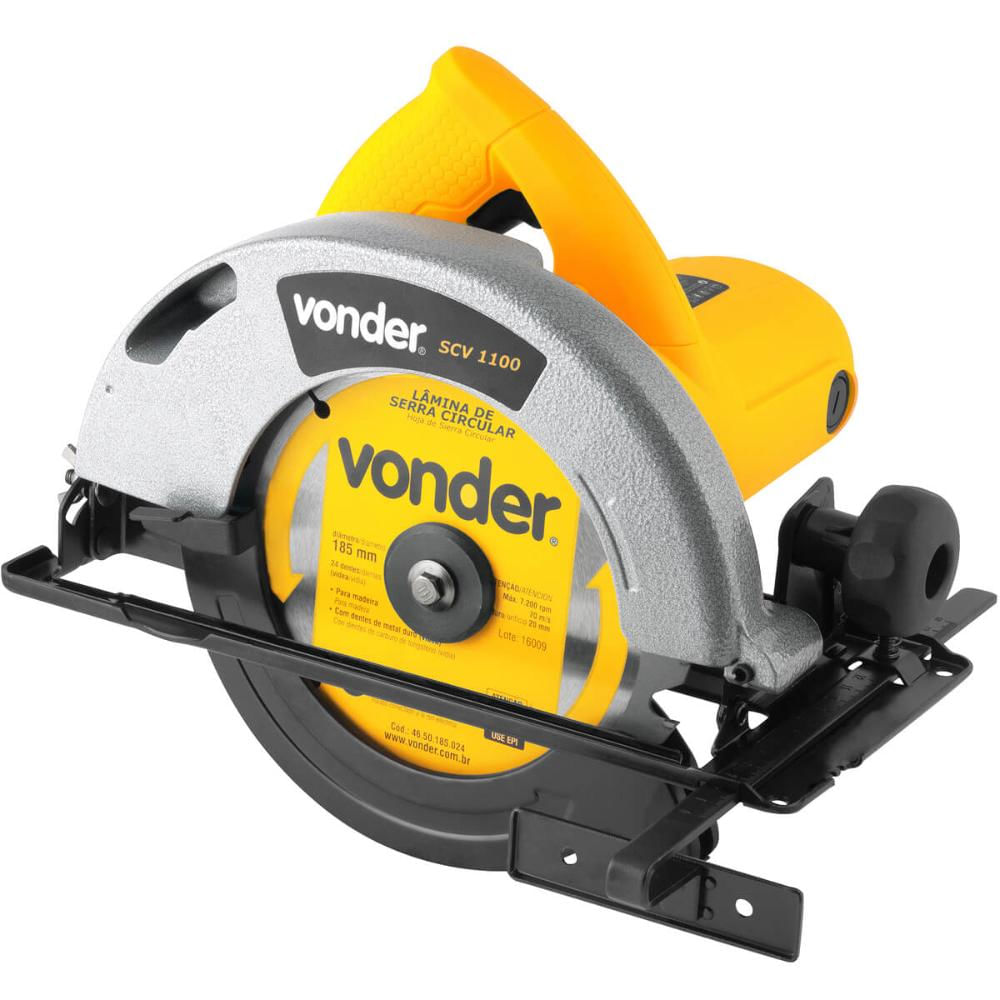 Serra Circular 71/4' SCV 1100w 220V Vonder Elétrica