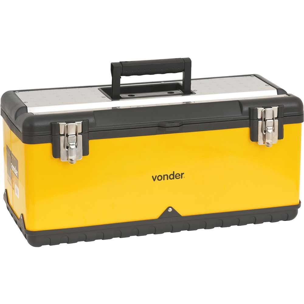 Caixa para ferramentas metálica 590 cm x 285 cm x 270 cm CMV 0590 VONDER