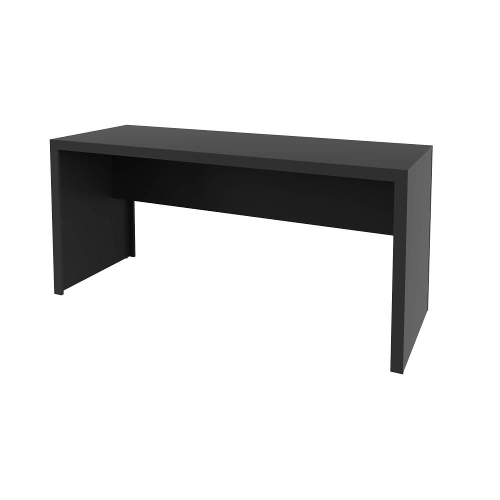 Mesa para Escritório 163cm ME4109 Preto Tecnomobili