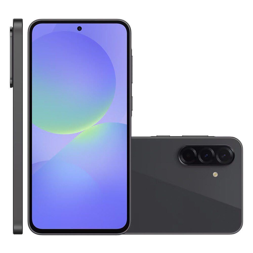 Smartphone Samsung Galaxy A36, Câmera Tripla, 128 GB, 5G, Preto - A366E