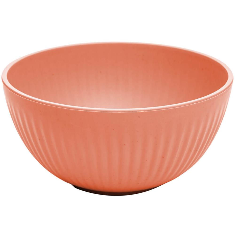 Kit 24 Bowls Cumbucas 12x6cm Sortido Bambu Plástico Stripes Lyor Sobremesa Frutas Petiscos
