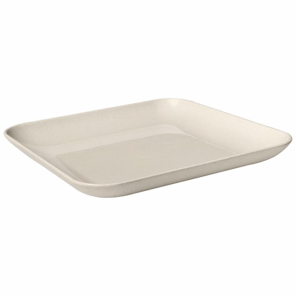 Travessa Quadrada em Melamina 34,3cm Haus Branco