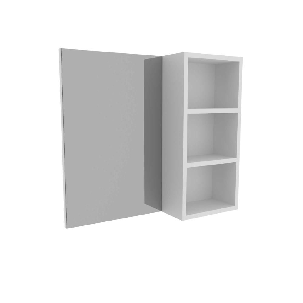 Espelheira Suspensa para Banheiro 60cm com 3 Nichos BN3609 Branco