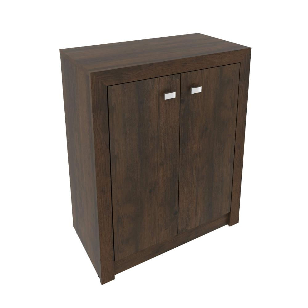 Balcão para Escritório com 2 Portas e 1 Prateleira ME4103 Rústico Tecnomobili