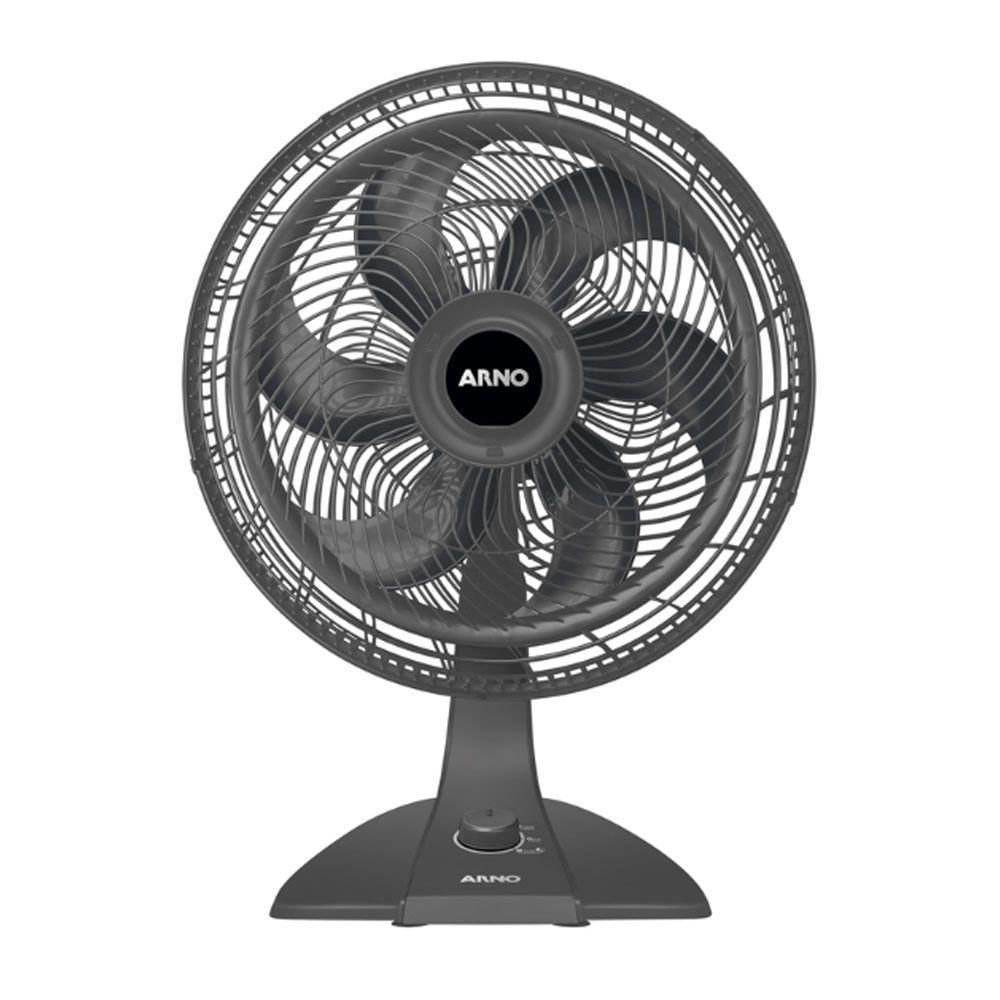Ventilador De Mesa Turbo Force Vf-48 40cm Cinza 220v Arno Cinza 220v
