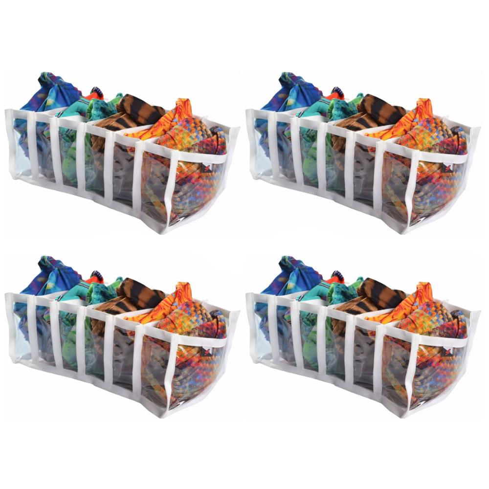 Kit 4 Colmeias Organizadora De Sutiãs Biquinis Praia Gaveta Sutiã 28x15cm