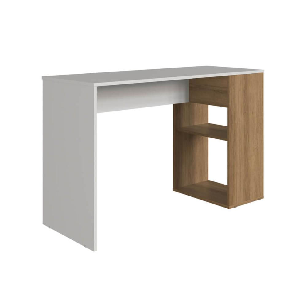 Mesa Escrivaninha 120cm Com Nicho Aberto Arenas Mel Faema