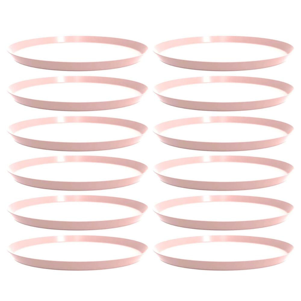 12 Bandejas Redondas 34cm Servir Bubble Bar Restaurante Crippa