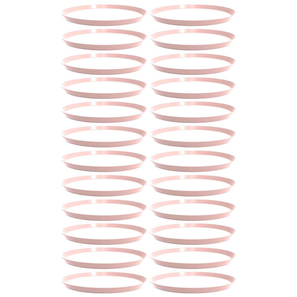 24 Bandejas Redonda 34cm Servir Bar Restaurante Crippa Bubble